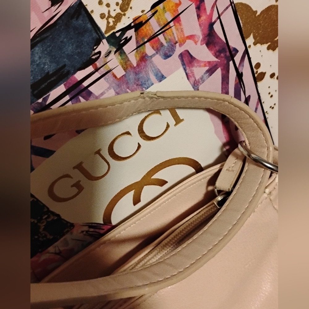 Nicole Miller Light Pink Crossbody Bag - Picture 4 of 4